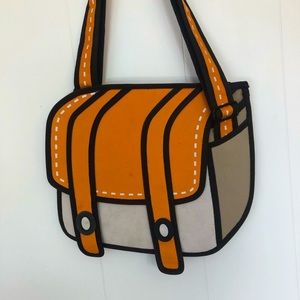 Cartoon Adjustable Strap Purse